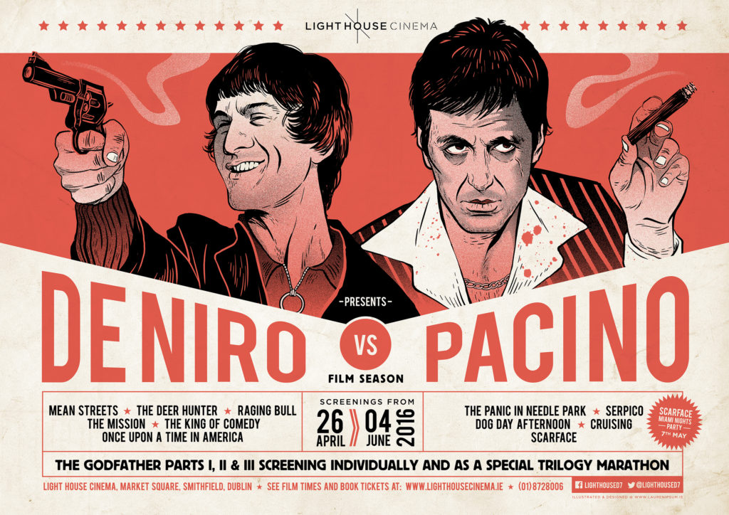 deniro vs pacino season the light house cinema