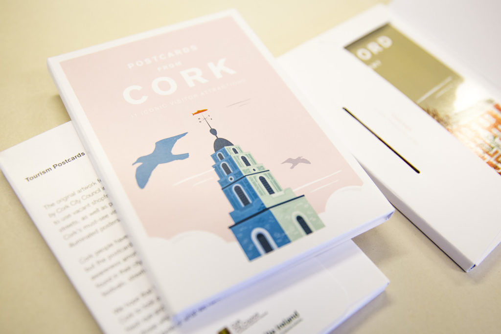 cork tourism postcards cork city council